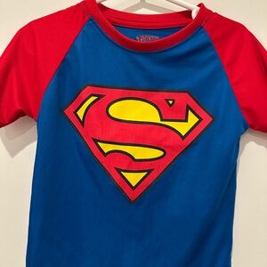 Superman Kids Costume - Red and Blue